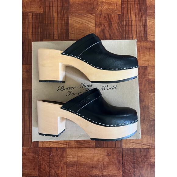 Women’s Swedish Hasbeens Louise Clog EU41/US9.5 NEW MSRP $300 - Picture 7 of 16